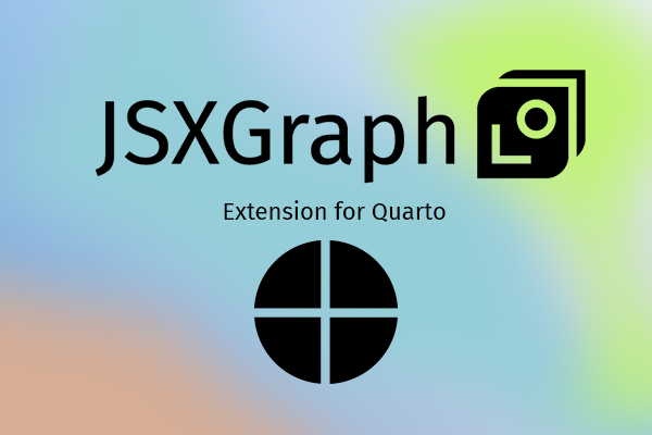 JSXGraph for Quarto